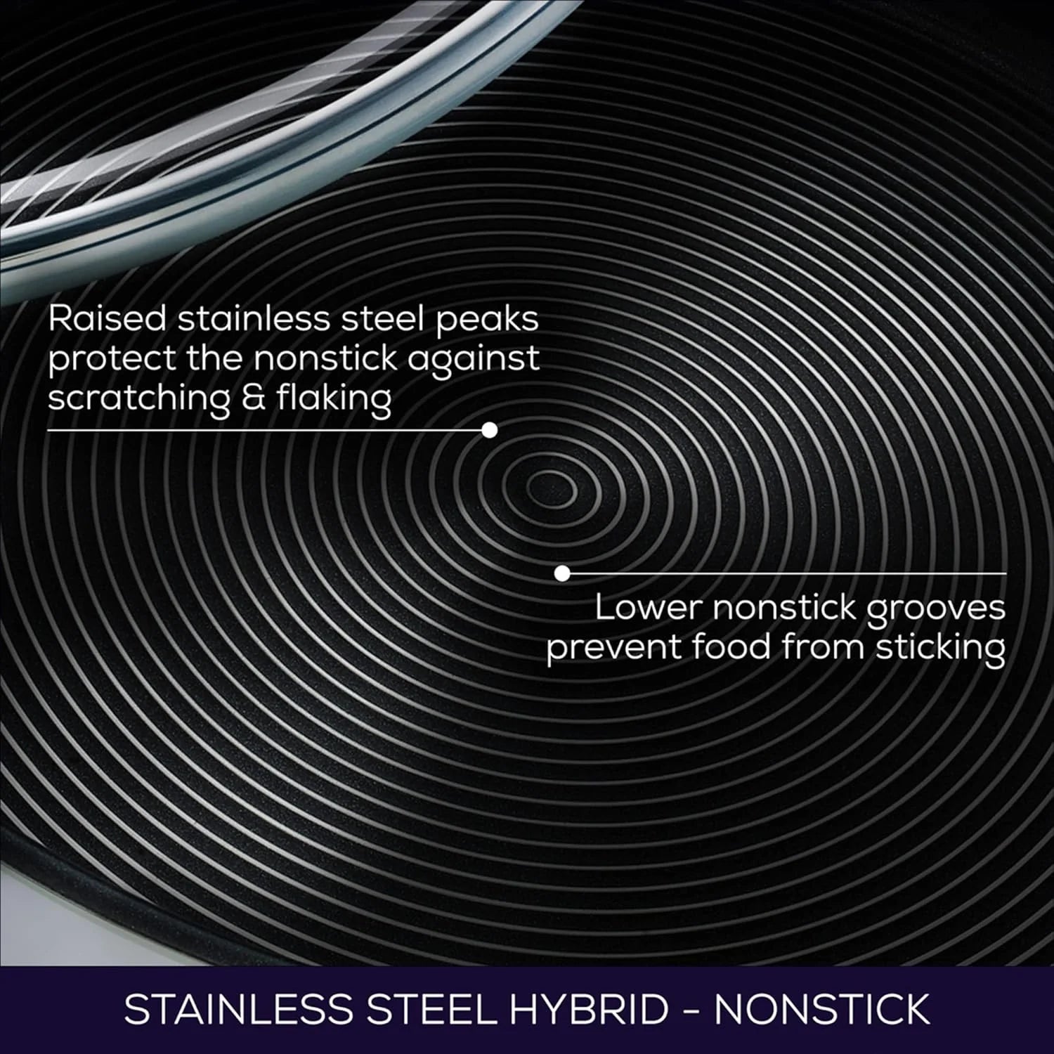 Circulon Steelshield Zestaw Garnków, Stal Nierdzewna, Czarny/Srebrny, 6 Elementów