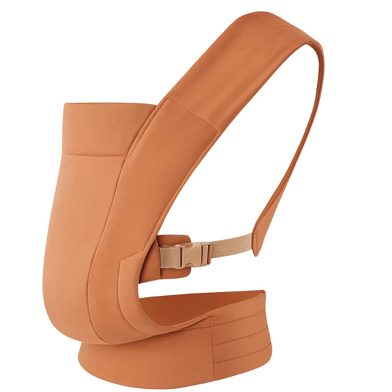 Knit Front Carry Baby Carrier with Adjustable Straps and Buckle Waist