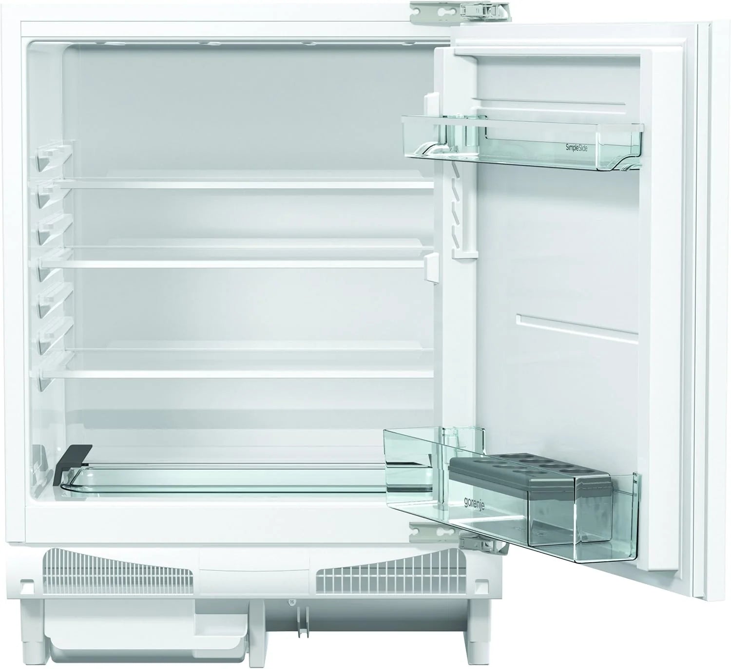 Gorenje NRKI517E41 lodówko-zamrażarka do zabudowy/178 nisza/zawias do drzwi przesuwnych/EEK:E/NoFrost DualAdvance/252L/AdaptTech/SuperCool/ConvertActive/EcoMode/wys. x szer. x gł.: 177,2 x 54 x 54,5