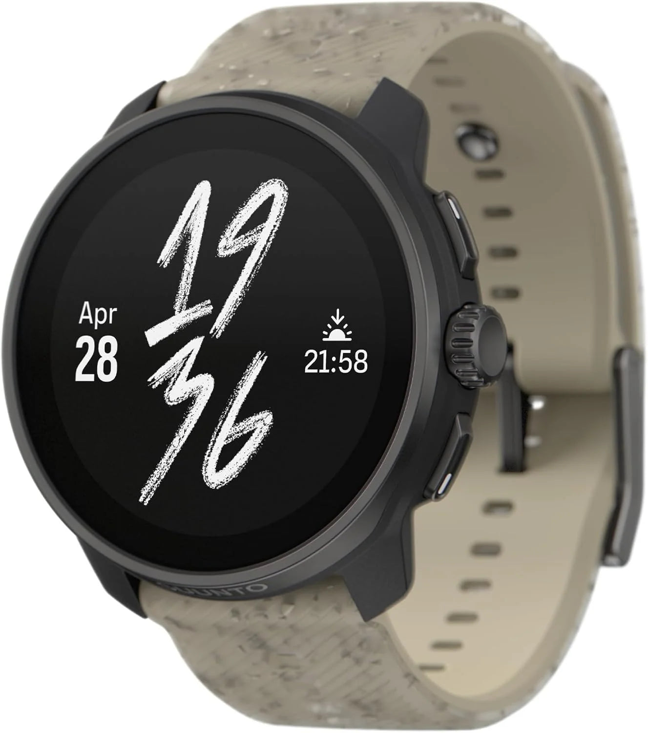 SUUNTO Race S Zegarek Biegowy z Ekranem Dotykowym Amoled, Dwuzakresowy Gps Zegarek Sportowy, Śledzenie Hrv i Snu, Plan Treningowy Oparty na Si, Bezpłatne Mapy Offline, Wodoodporność do 50M