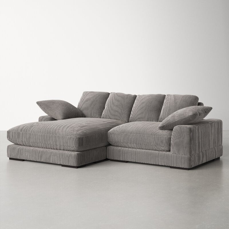 Sofa i leżanka dwustronna o szerokości 106 cali