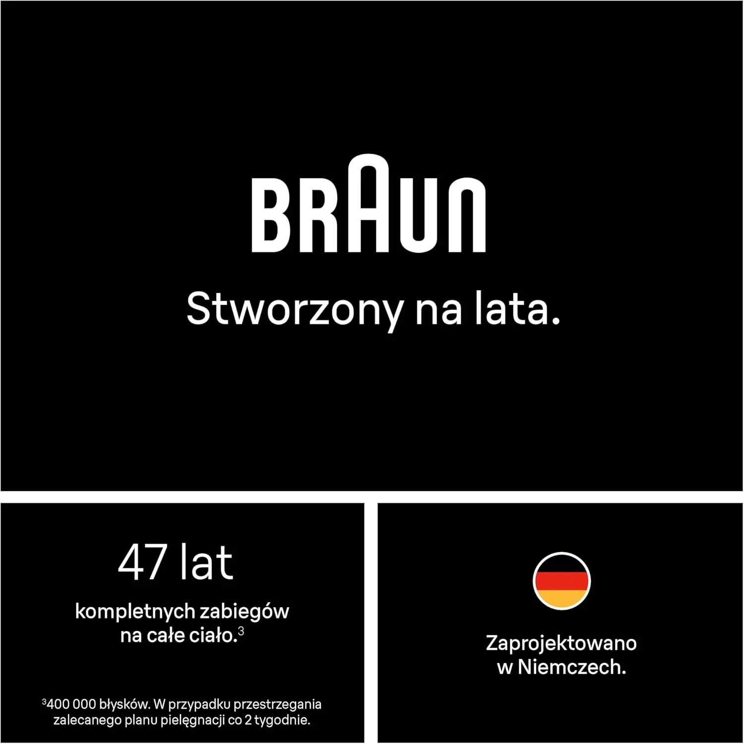 Braun IPL Smart Silk·expert Pro 5, Laserowe Usuwanie Owłosienia w Domu, Trwała Depilacja, Z Saszetką, 2 Nasadkami, PL5210