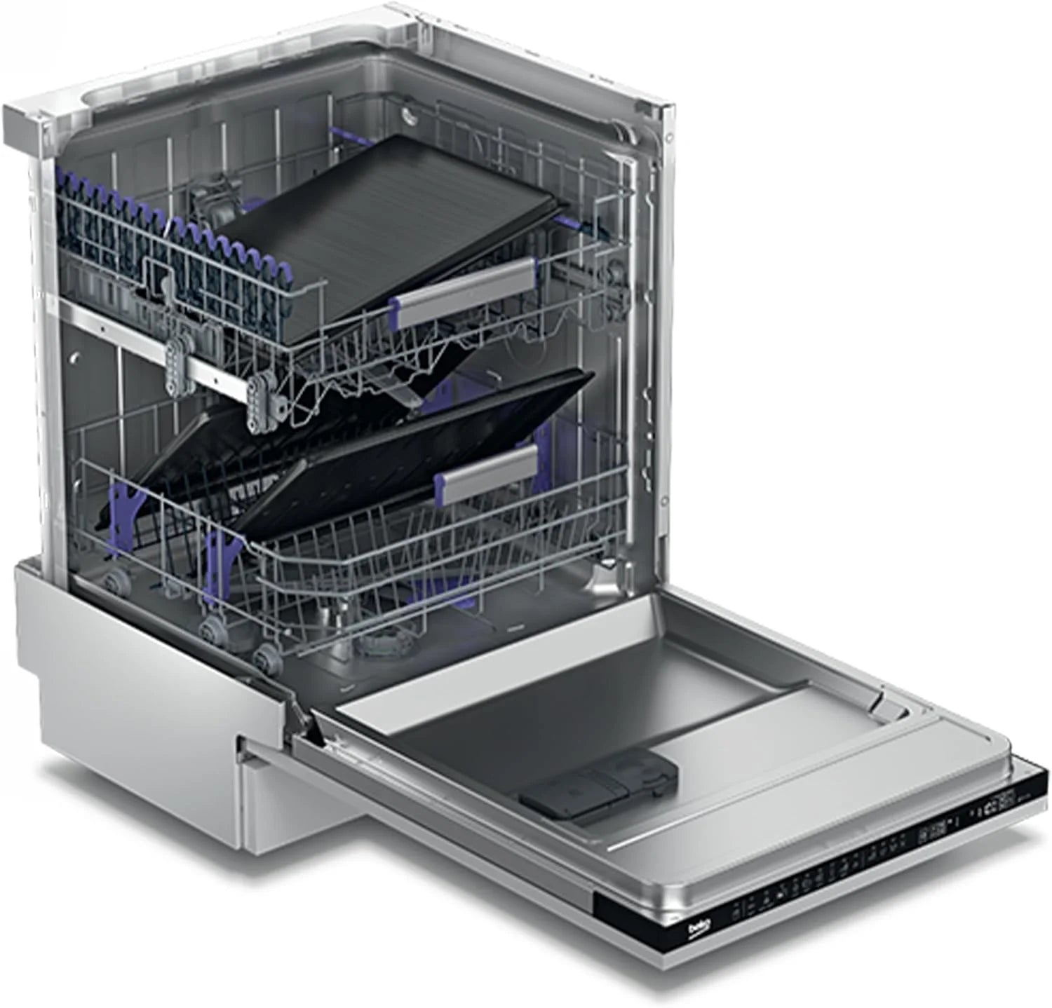 Beko BDFN26430W zmywarka do naczyń 60 cm, wolnostojąca, do zabudowy, na 14 nakryć wymiarowych, 6 programów, 4 dodatkowe funkcje, 3 poziomy zlewu, HigienIntense, SelfDry, program do połowy załadunku,