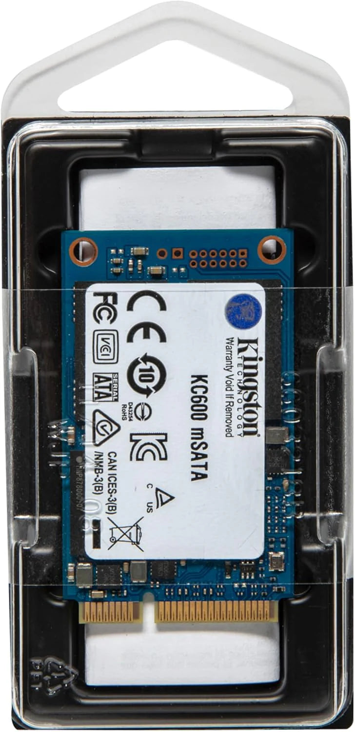 Kingston KC600 SSD SKC600/2048G Wewnętrzny dysk SSD 6.3 cm SATA Rev 3.0, 3D TLC, XTS-AES 256-bitowe szyfrowanie