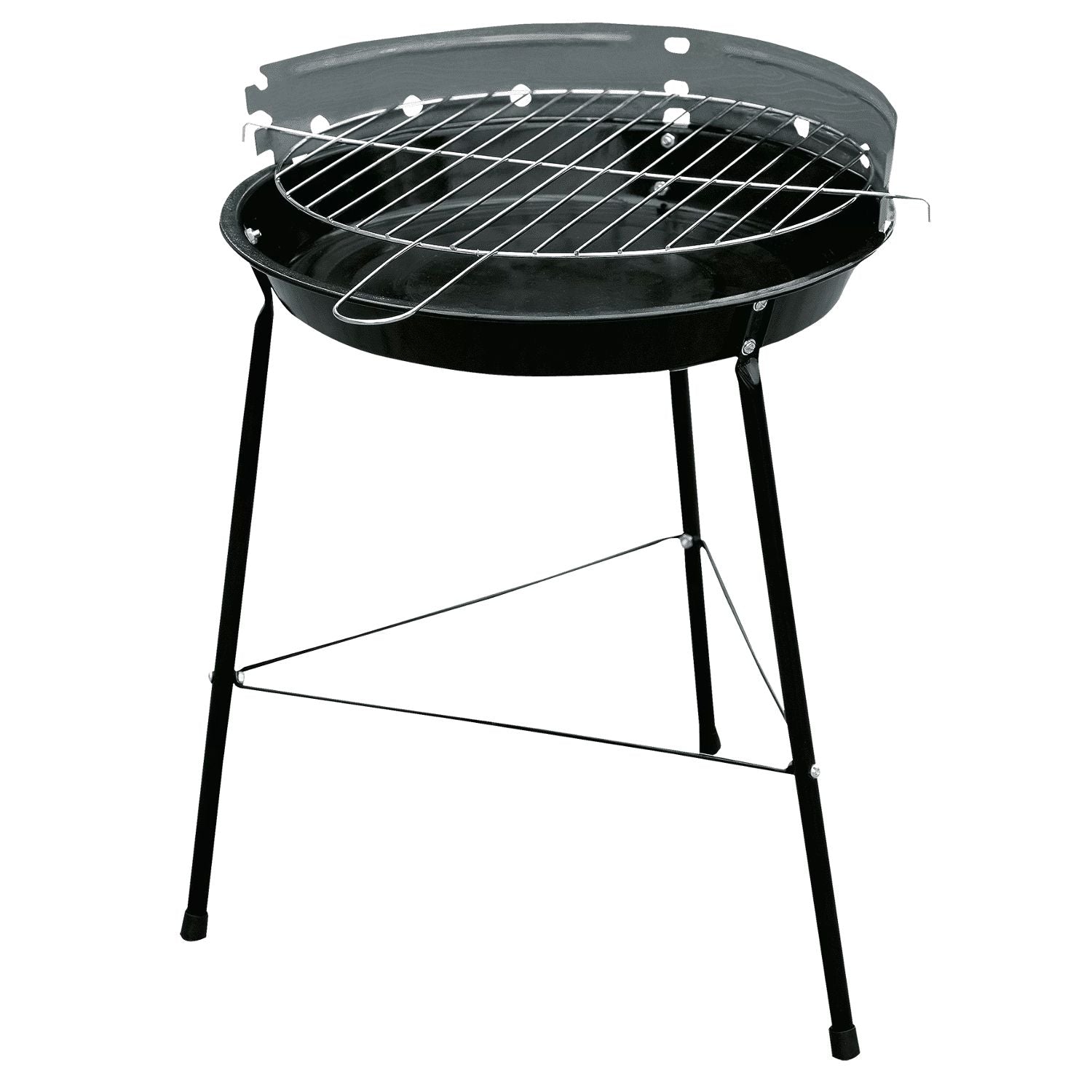 Grill węglowy w ogrodzie