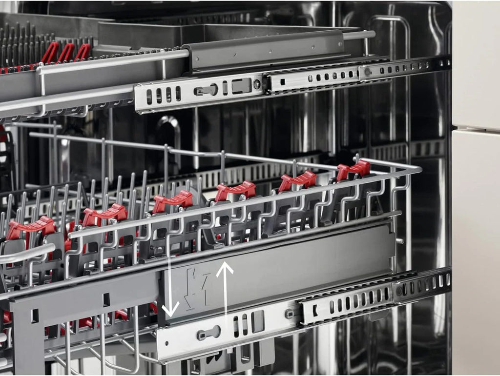 AEG FFB73517ZM Zmywarka AirDry, 10 sztućców, automatyczne odłączanie, 9 programów w 4 temperaturach, taca Maxiflex, funkcja ExtraHygiene, regulowany kosz, falownik, 48 dBA, Inox, 45 cm, klasa D