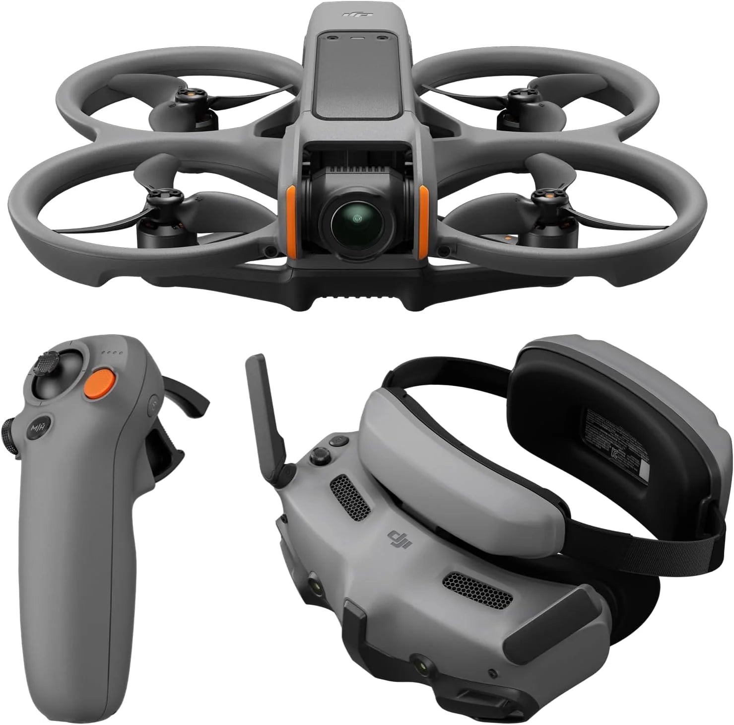 Dji Avata Combo 6941565980083 Dron, Czarny/Szary, 155° Pola Widzenia