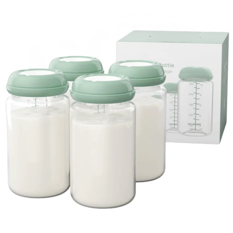 Wearable Breast Pump 3 Modes 9 Levels 180 ml and Heat Massager