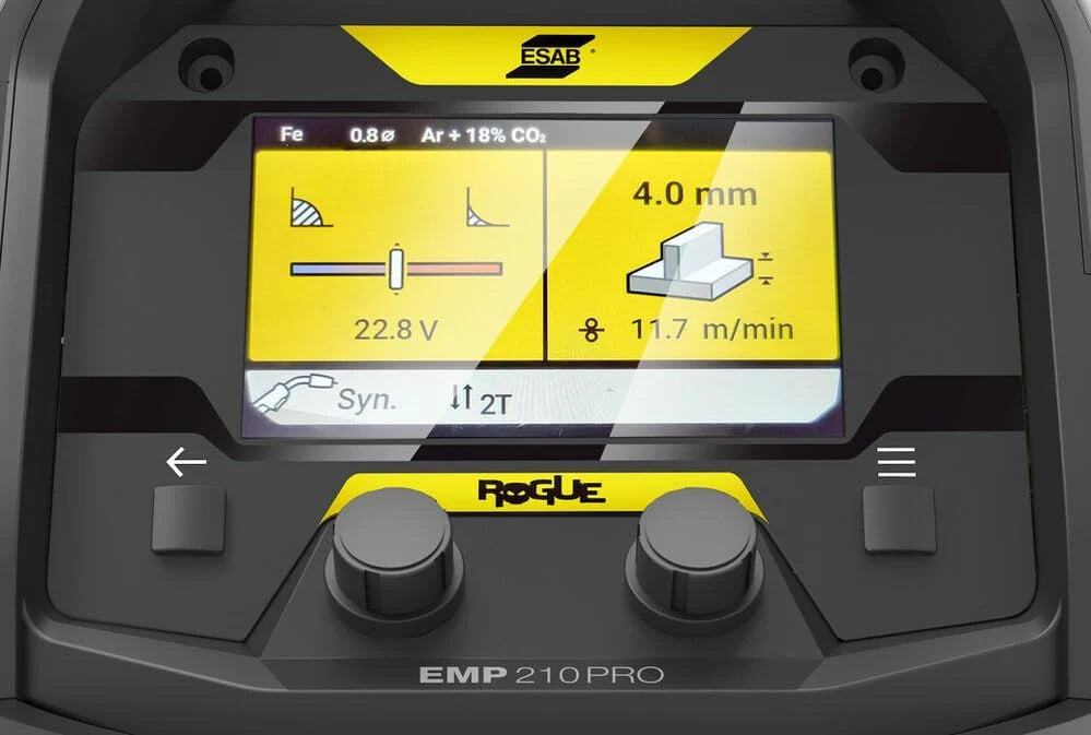 ESAB Rogue EMP 210 PRO MIG/MAG przenośna spawarka wielofunkcyjna
