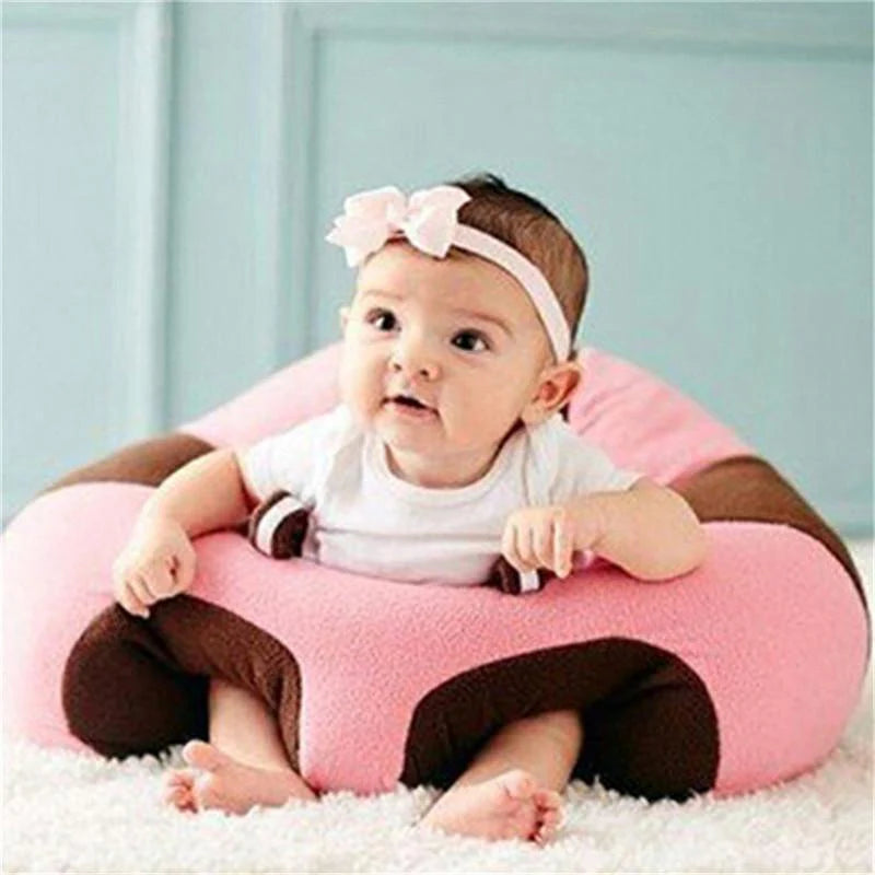 Plush Baby Support Chair – Soft Infant Seat for Sitting Practice