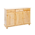 Stylowa komoda z naturalnego drewna sosnowego