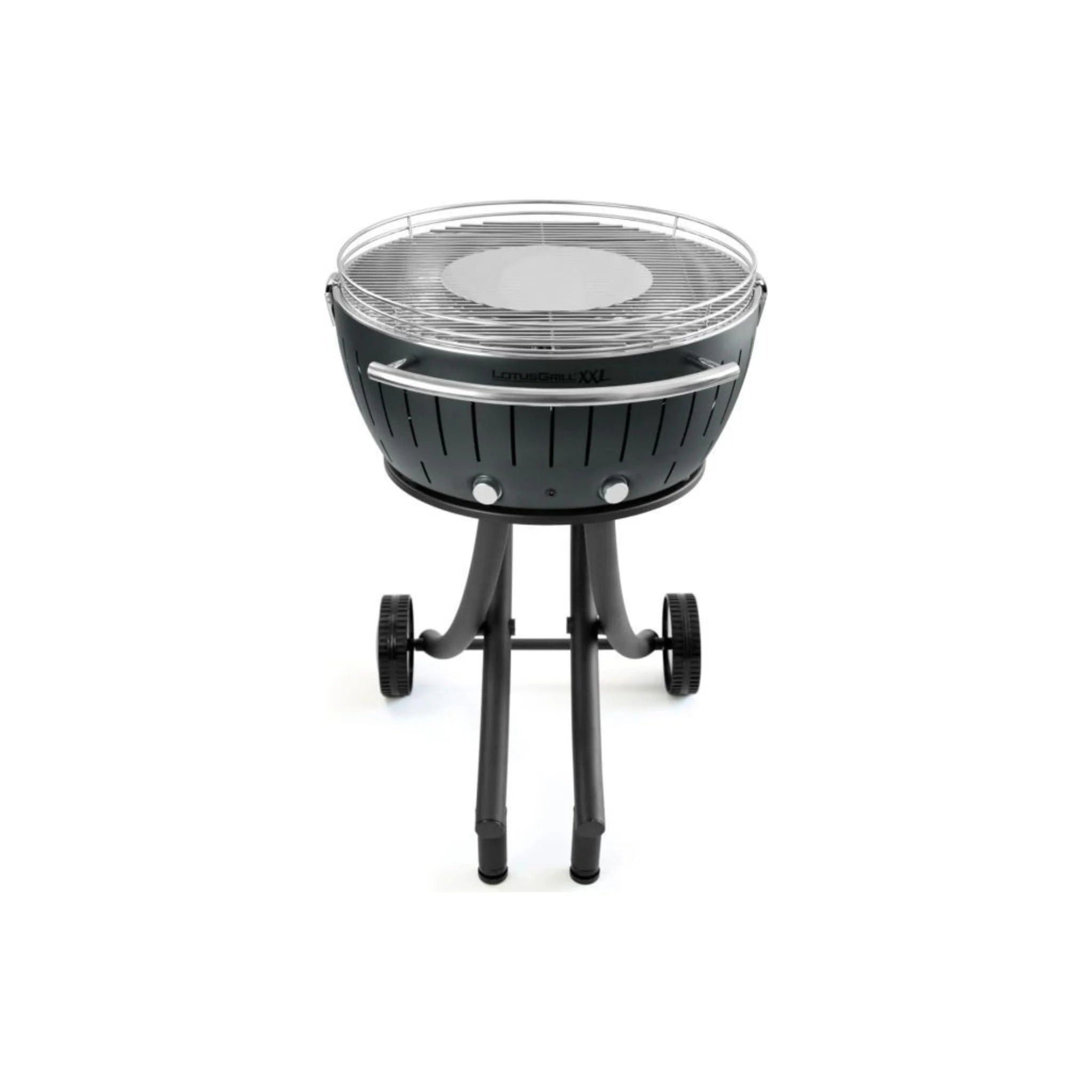 LotusGrill LG-AN-600 grill ogrodowy XXL, antracytowo-szary, średnica 57,6 cm, z zasilaczem