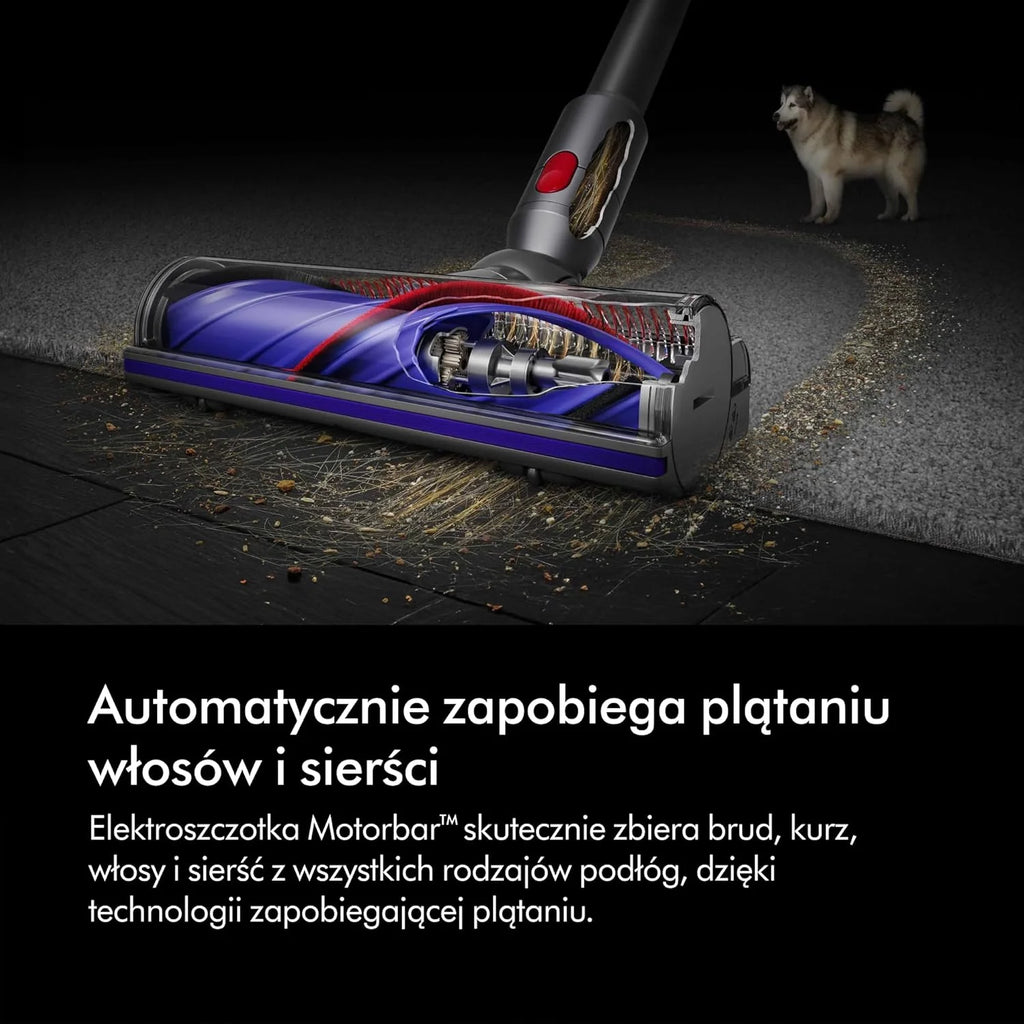 Bezprzewodowy odkurzacz pionowy Dyson V8™ Absolute (Srebro/Żółty)